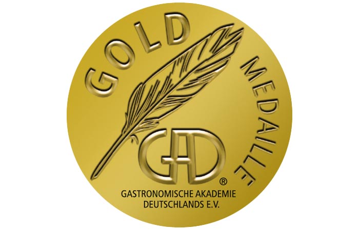 Aufkleber Goldmedaille