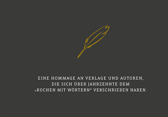 Eine Hommage an Verlage und Autoren